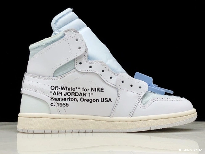 Rep Jordan High White AQ0818-100 Off-White Air Retro 1 0810